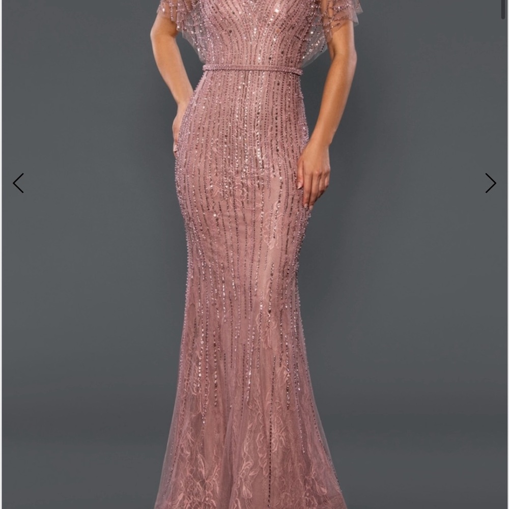 Stella couture blush pink dress